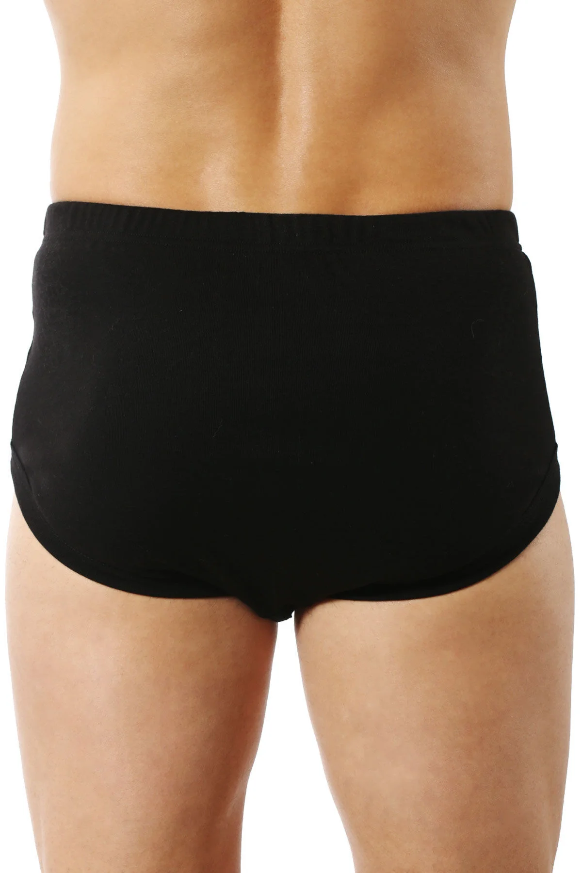 6'lı Paket Erkek Pamuklu Ribana Torbalı Esnek Yumuşak Rahat Slip 