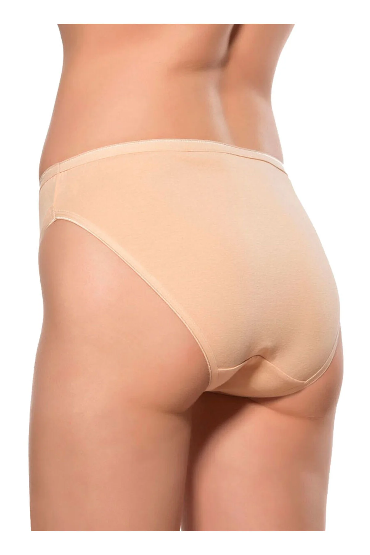 6'lı Paket Kadın Pamuklu Likralı Süprem Slip Külot
