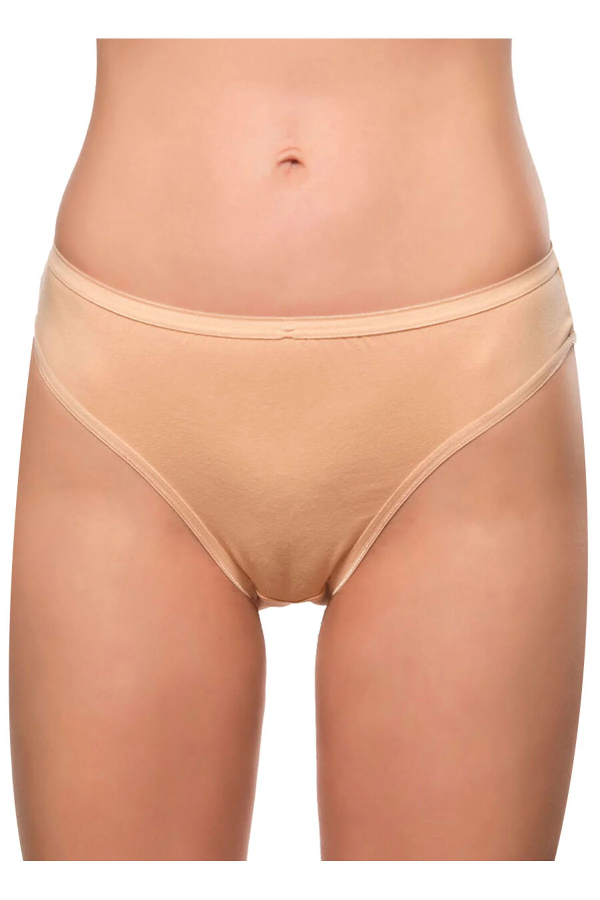 6'lı Paket Kadın Pamuklu Likralı Süprem Slip Külot