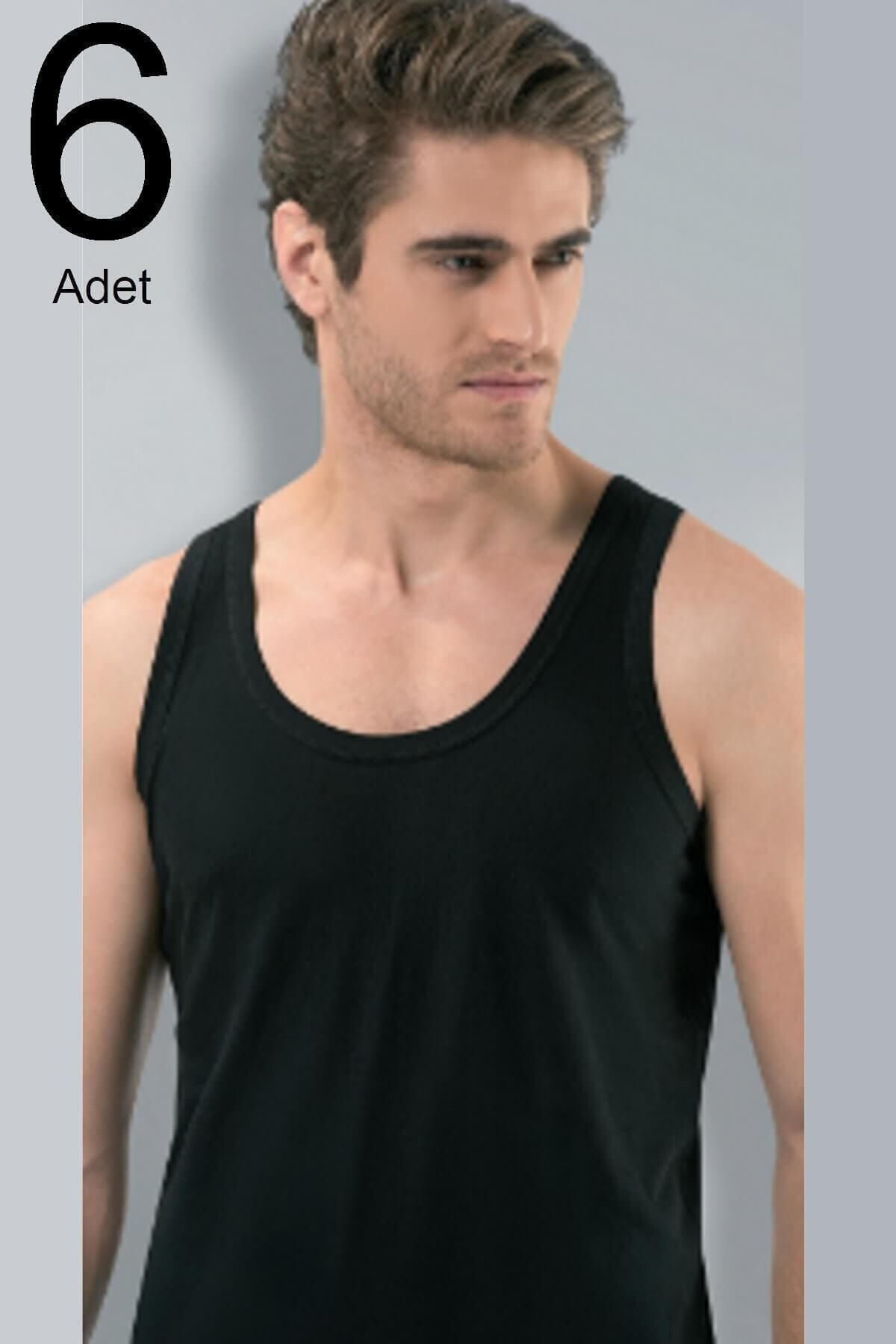 6'lı Paket Modal Erkek Atlet Yeni Sezon