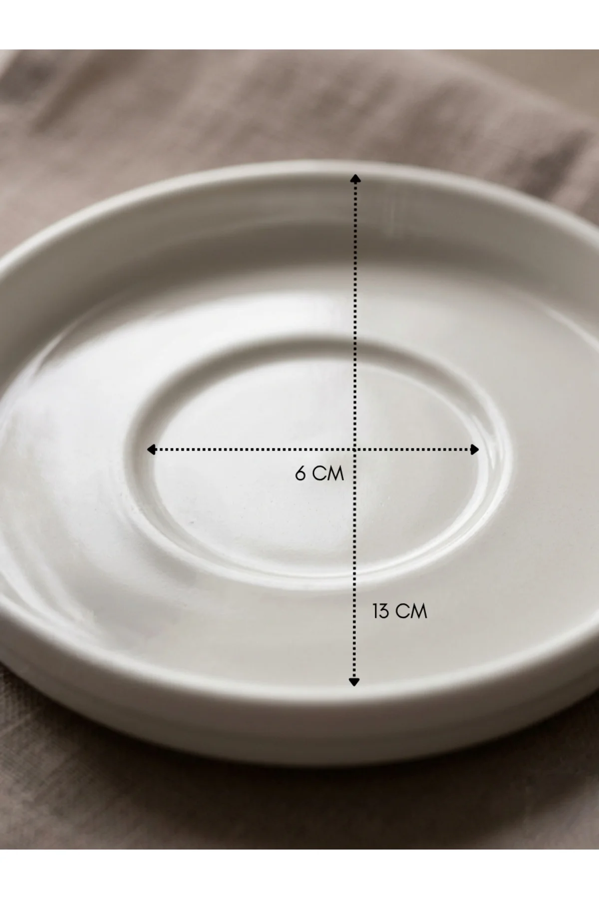 6'lı Porselen Çay Ve Kahve Fincan Tabağı 13 cm - 6 cm İç Oyuklu Modern Sunum Seti 6'lı Porselen Çay Ve Kahve Fincan Tabağı 13 cm - 6 cm İç Oyuklu Modern Sunum Seti