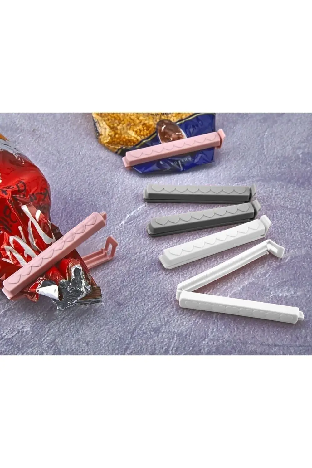 6'lı Poşet Klipsi Büyük Boy