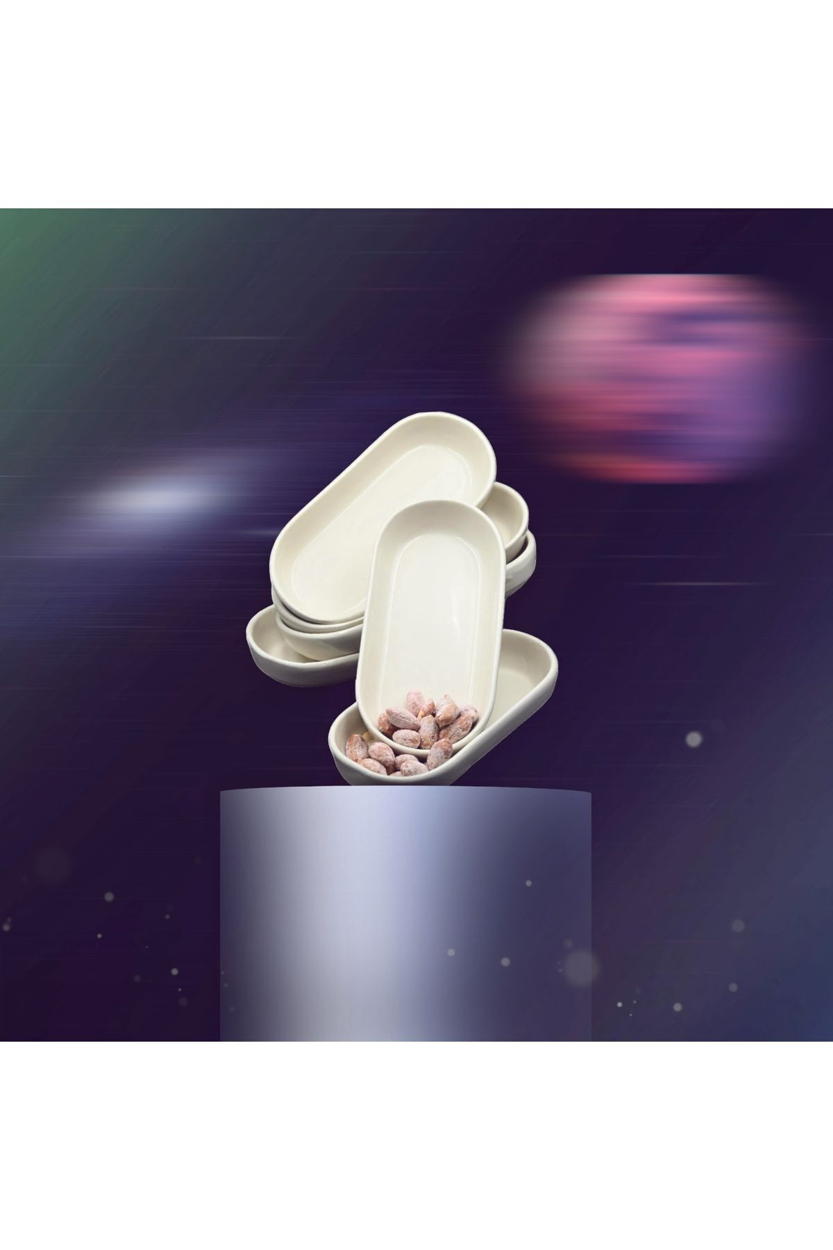 Kekikdükkan 6'Li Seramik Sunum Tabaği Seti (Salda)