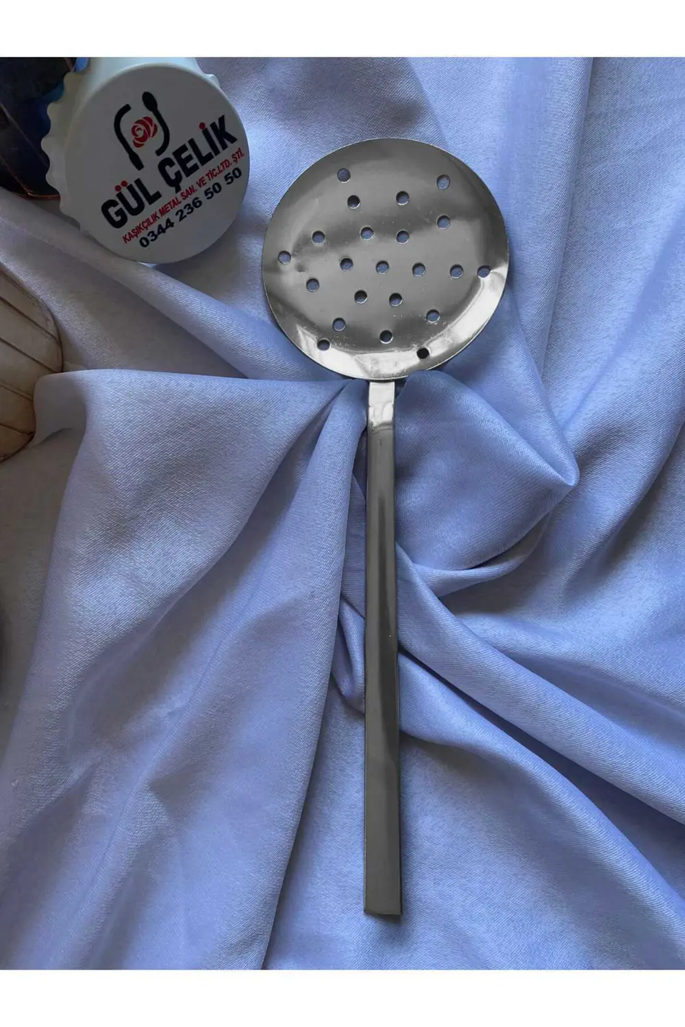 6'Lı Servis Seti Kepçe Kevir Kaşık Spatula Çatal Maşa 18/0 Kalite