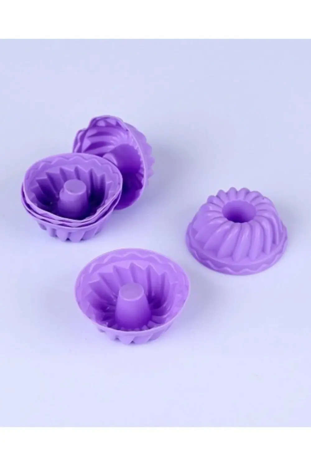 6'lı Silikon Mini Muffin Kalıbı, Kek Kalıbı