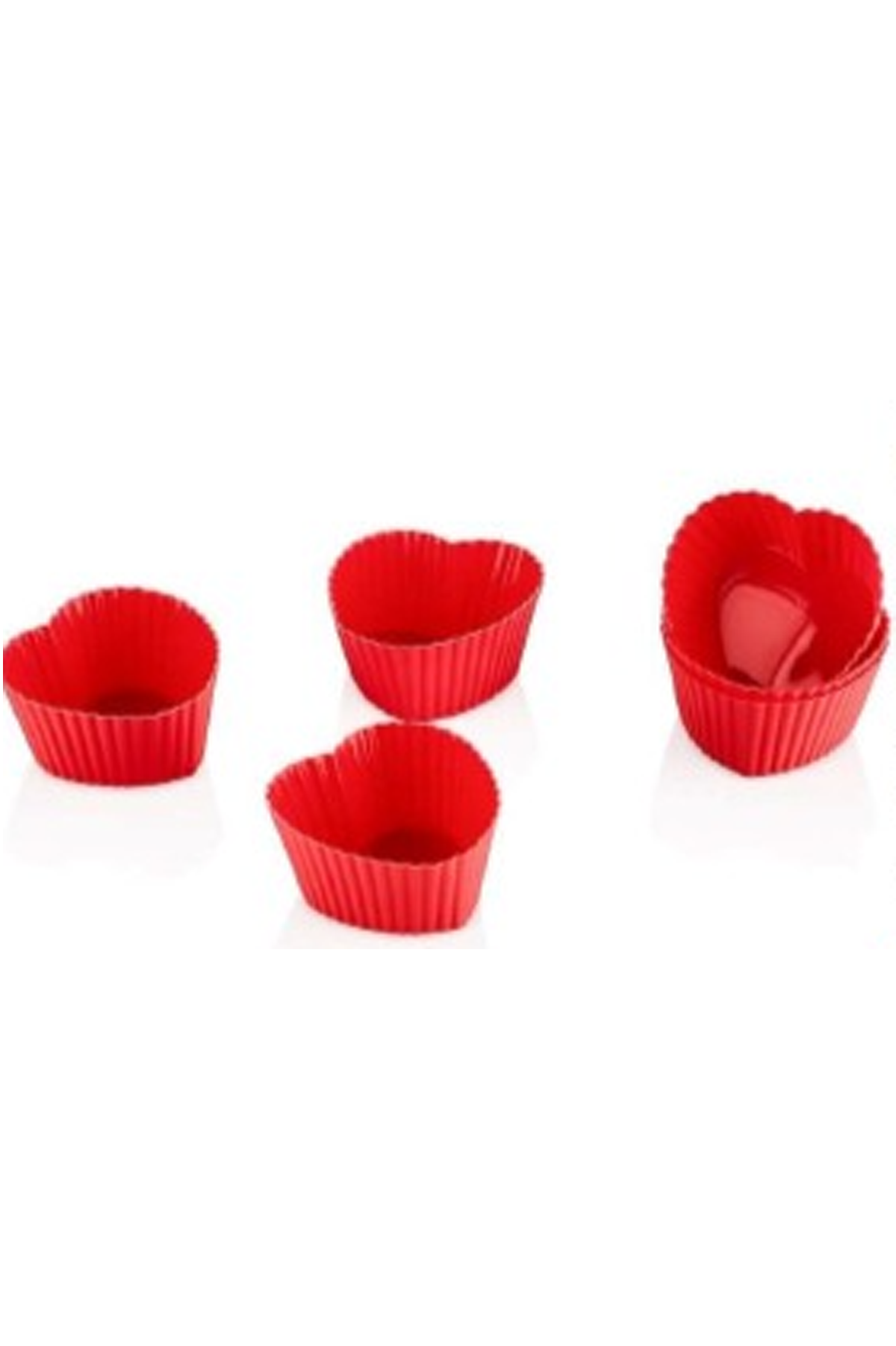 Just Cheap Store 6'Li Silikon Muffin Kabi Sl-3029