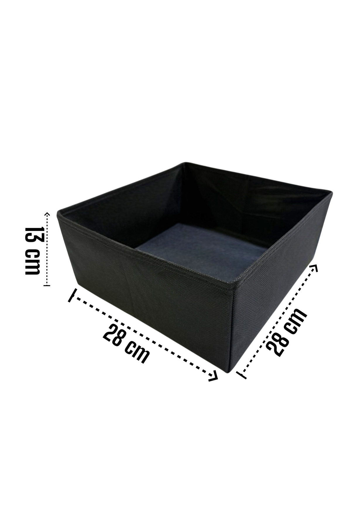 Balkan Room 6'Lı Siyah Çekmece İçi Düzenleyici Organizer Set - Çok Amaçlı Dol