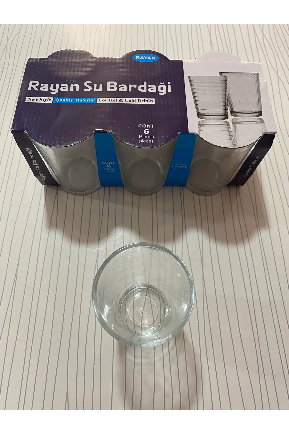 6'lı Su Bardağı RYG6061