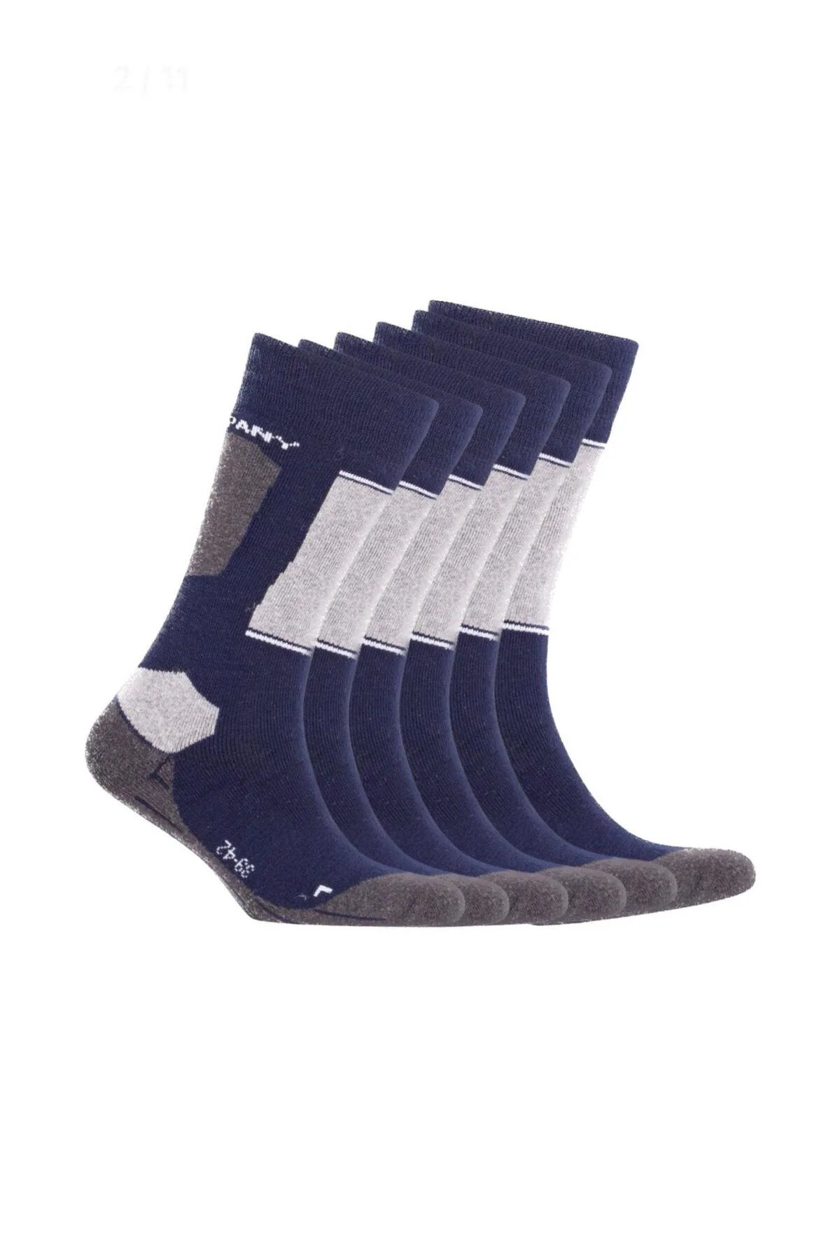 6'lı Termal Çorap Lacivert Unisex Ocs008
