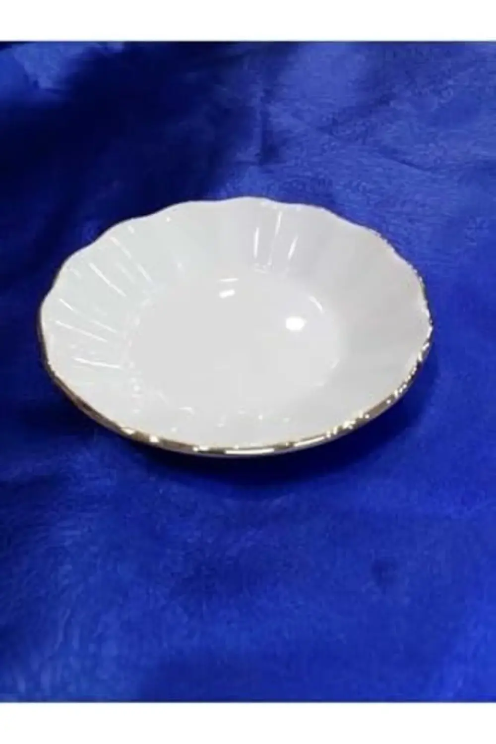 6'lı Yaldızlı Porselen Çay Tabağı PORLANDYALDIZLICAYTABAK 1178227