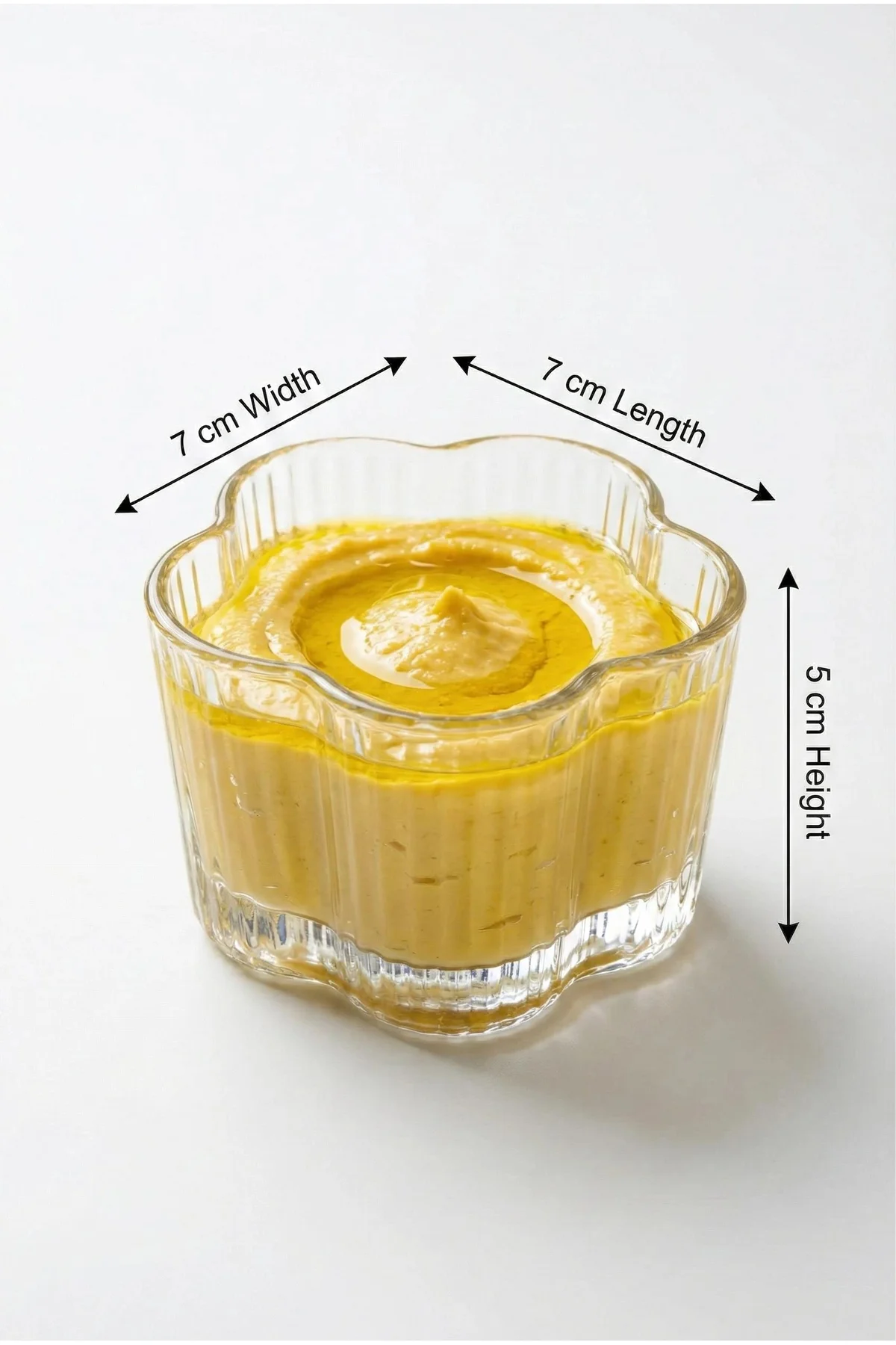 6'lı Yonca Formlu Şeffaf Cam Kase Seti & Şık Reçellik ve Sosluk Sunum Gereci (100 ml) 6'lı Yonca Formlu Şeffaf Cam Kase Seti & Şık Reçellik ve Sosluk Sunum Gereci (100 ml) - Görsel 5