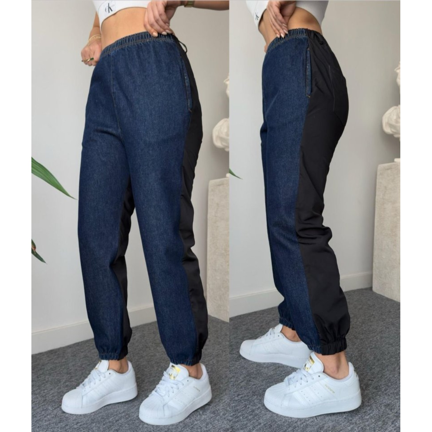 6Lucky Life Kadın 7 KOT PANTOLON-MAVİ