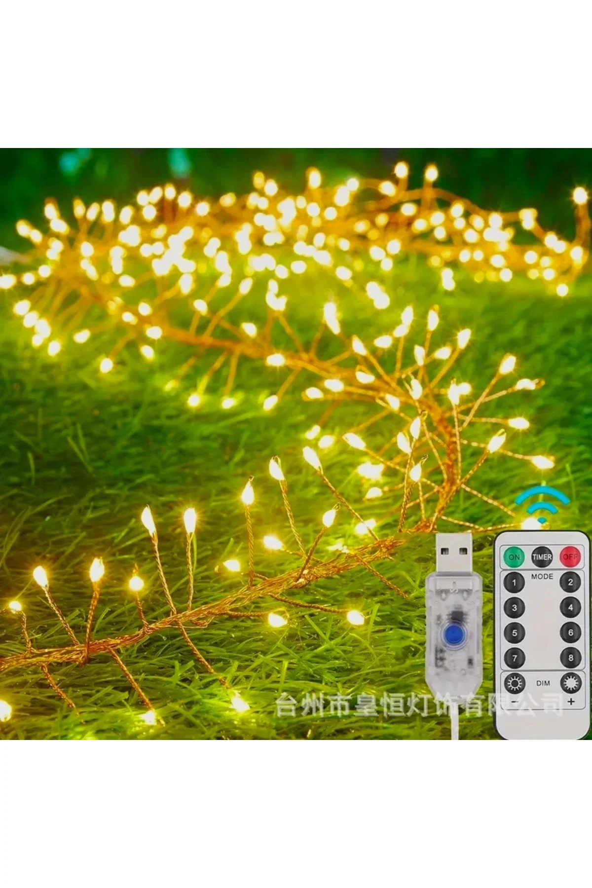 6M 200 Led Gün Işığı Uzaktan Kumandalı 8 Modlu Usb'Li 6M 200 Led Gün Işığı Uzaktan Kumandalı 8 Modlu Usb'Li