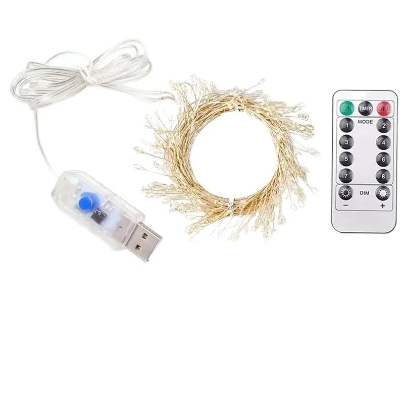 6m 200 LED Gün Işıklı USB Uzaktan Kumandalı 8 Modlu LED Şerit – Mekanınıza Şıklık Katın Fiyatı, Yorumları ve Özellikleri