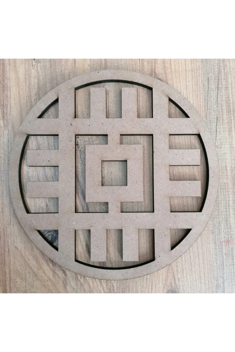 6mm Ahşap Mdf Nihale Seti 4 Lü Boyasız