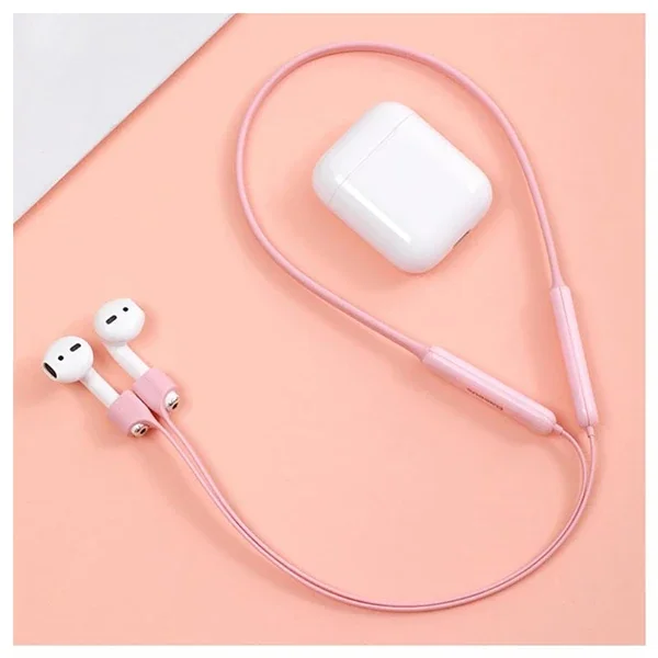6mm Doğru Tutma Spor Askısı - Airpods 1-2 Ter Önleyici Silikon Boyun Askısı