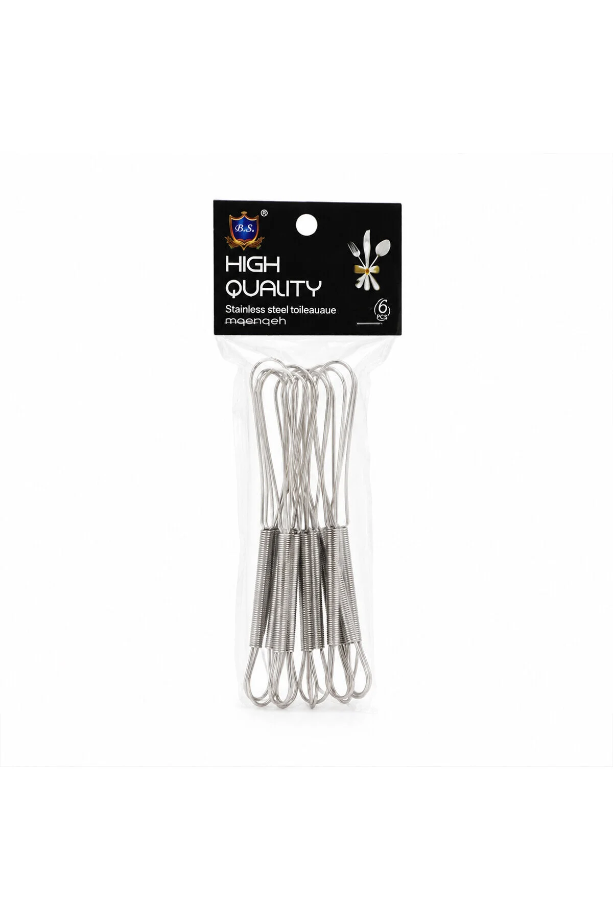 6PCS MİNİ=13CM Metal Çırpıcı - Görsel 3
