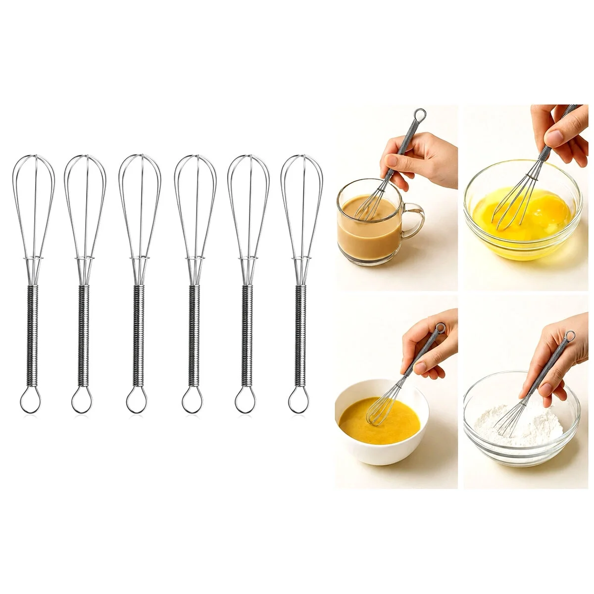 6pcs Mini=13cm Metal Çırpıcı Bx40 Fiyatı, Yorumları ve Özellikleri