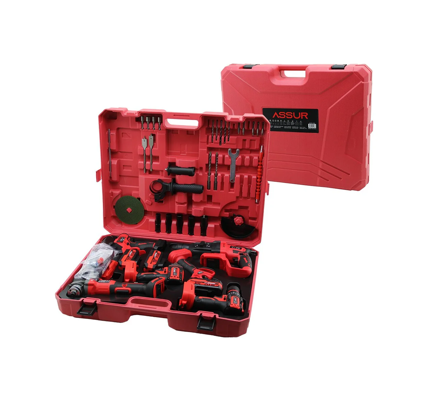 6pcs Usta Elektrikli Alet Seti Şarjlı 21v Spral Taşlama - Hilti -