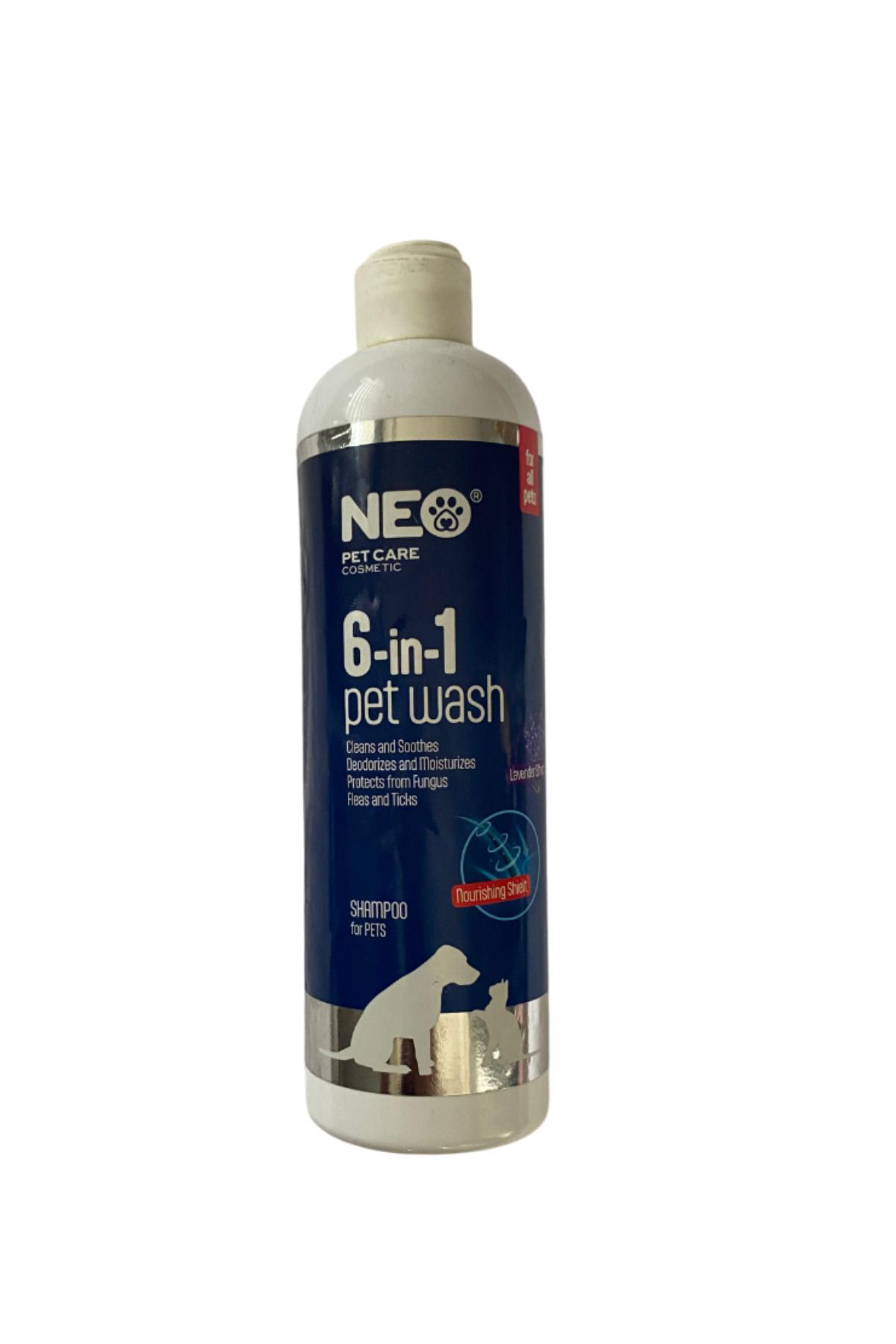 Neo 6'Si 1 Arada Bit Pire Mantar Haşere Şampuani 400 Ml Tüm Evcil Hay