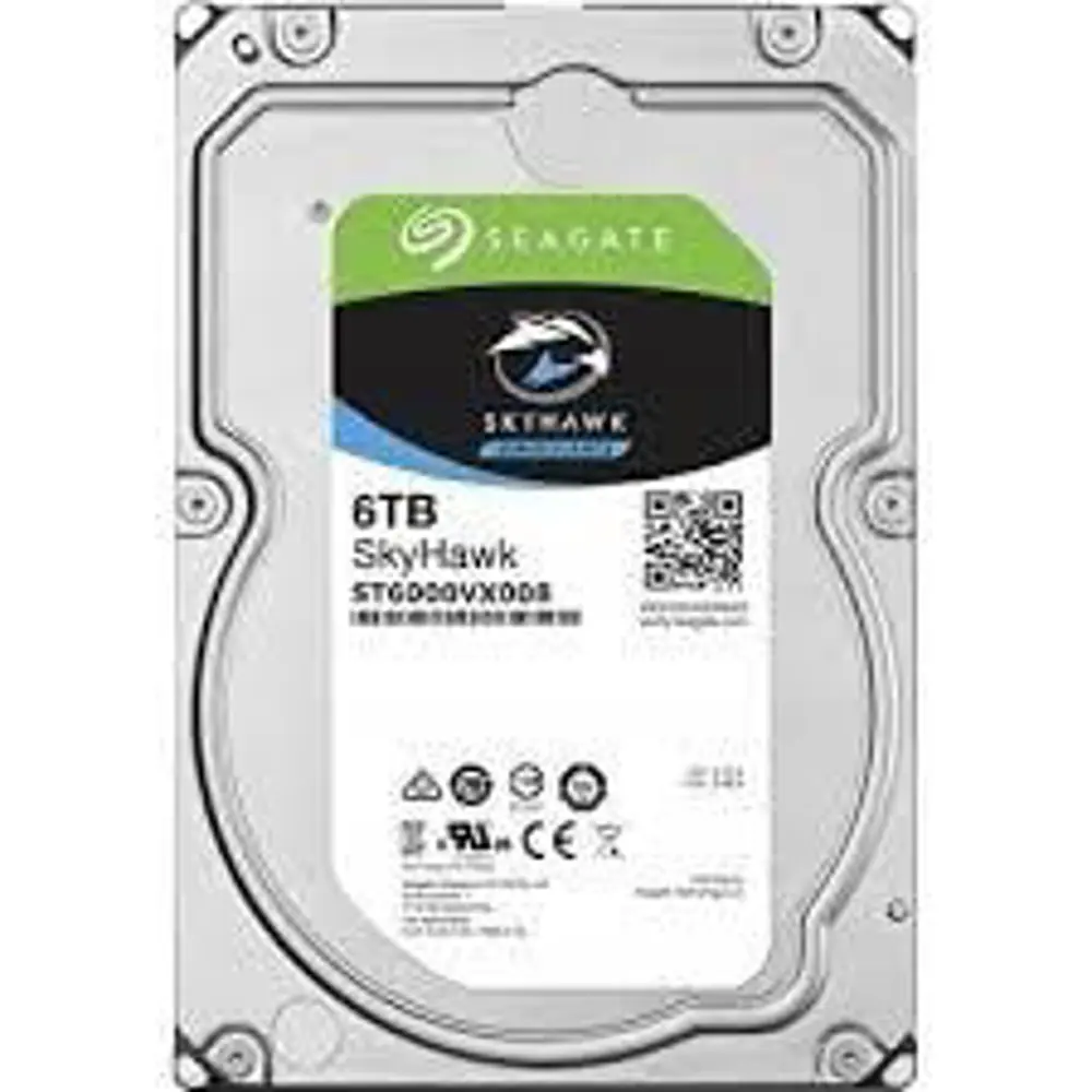 6TB SEAGATE SKYHAWK 256MB 7/24 RV ST6000VX008