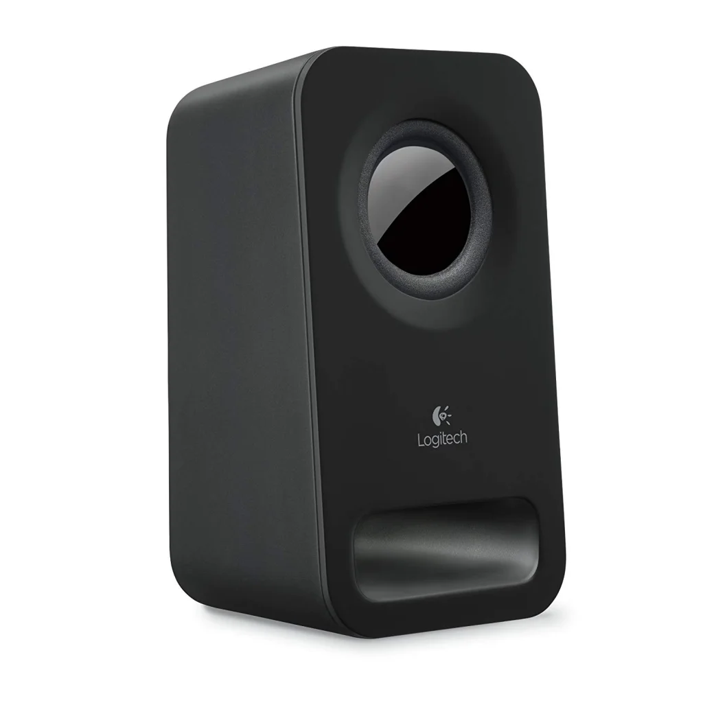 6W 1+1 Kulaklık Jaklı Kompakt Stereo Speaker - Logitech Z150 Eşdeğeri Siyah