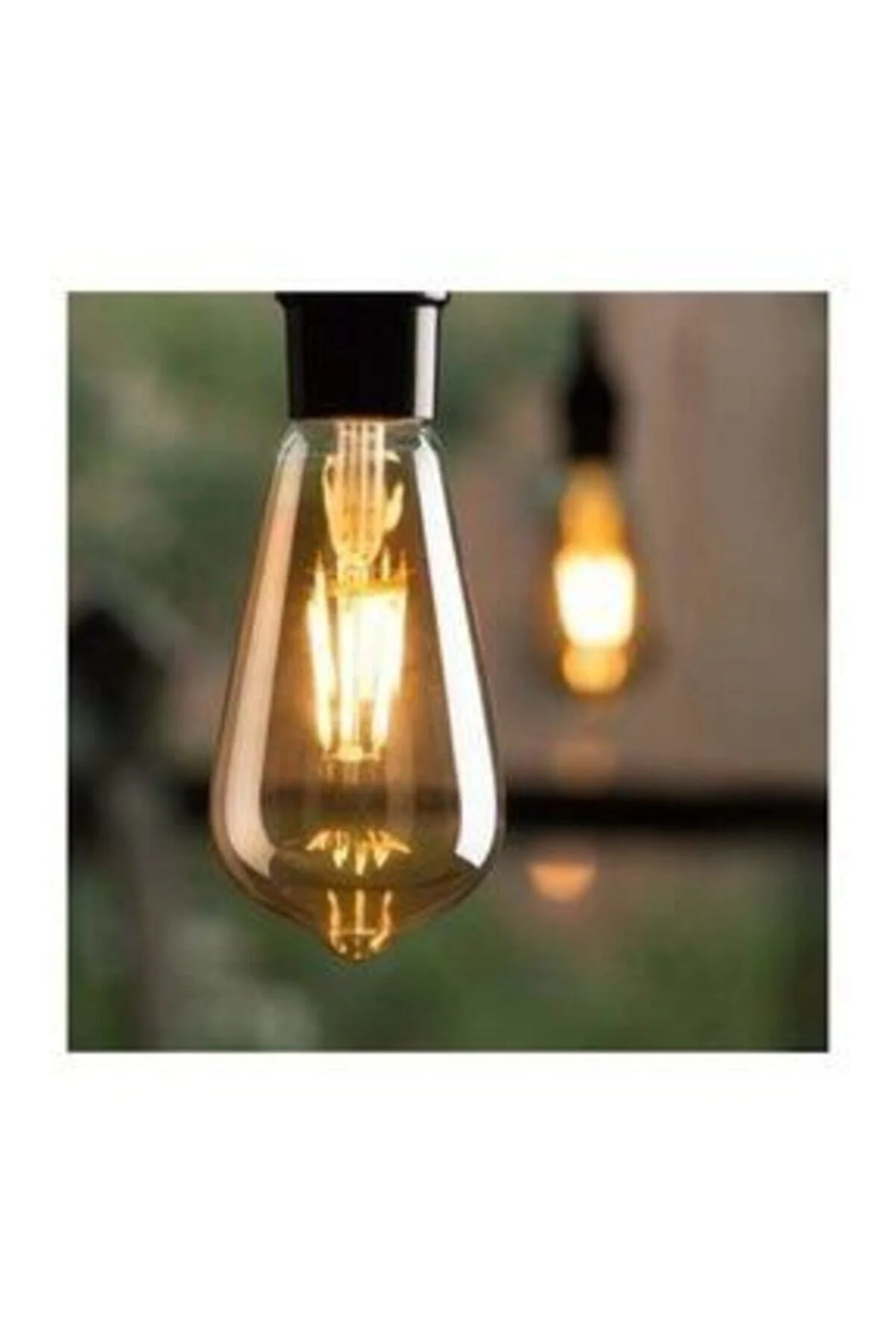 6w Amber Renk Rustik Led Ampu Ct-4284 10 Adet 6w Amber Renk Rustik Led Ampu Ct-4284 10 Adet - Görsel 4