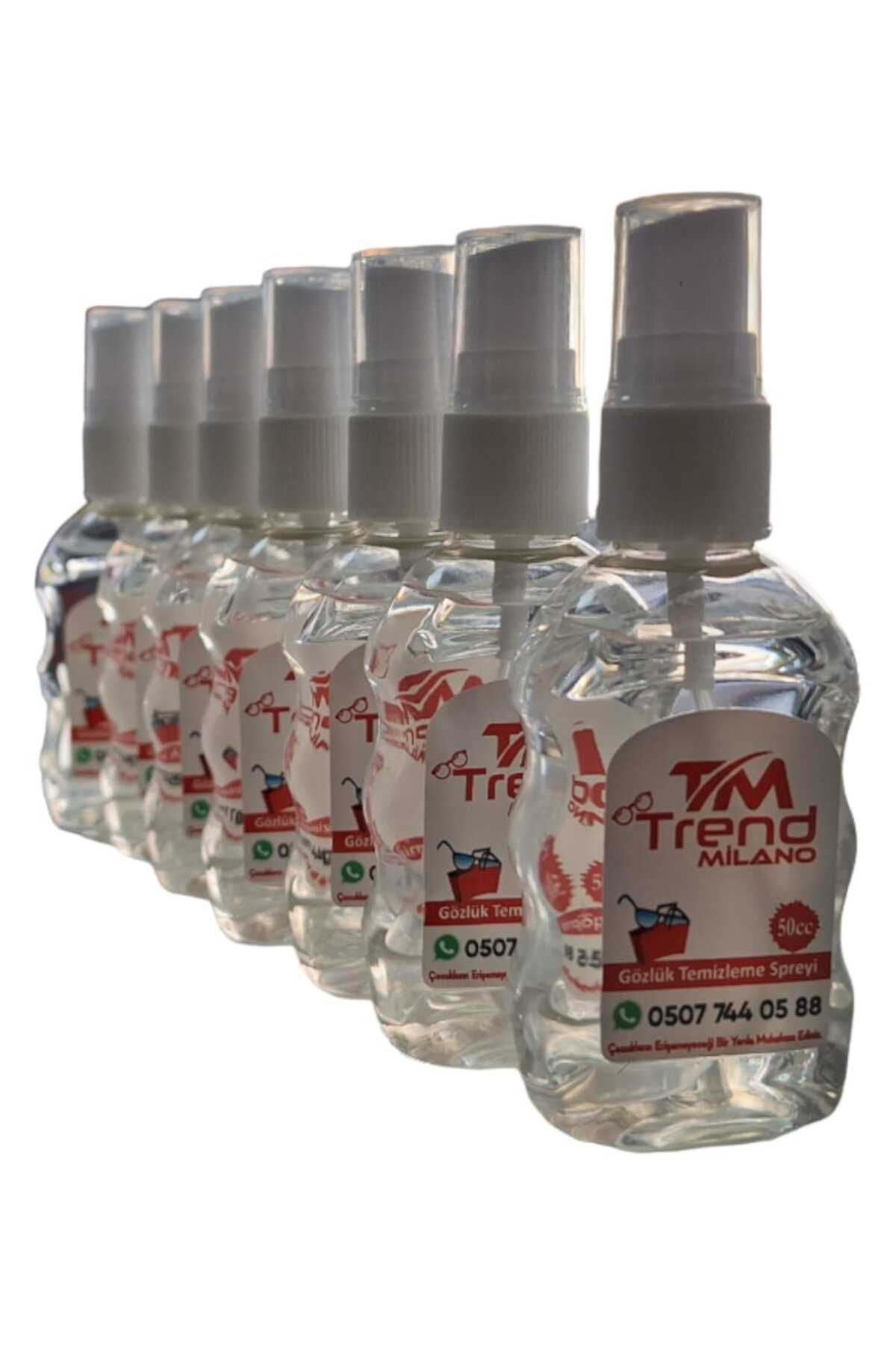 Trendmilano 7 Adet Antistatik Sprey Ve 7 Adet Mikrofiber Gözlük Bezi