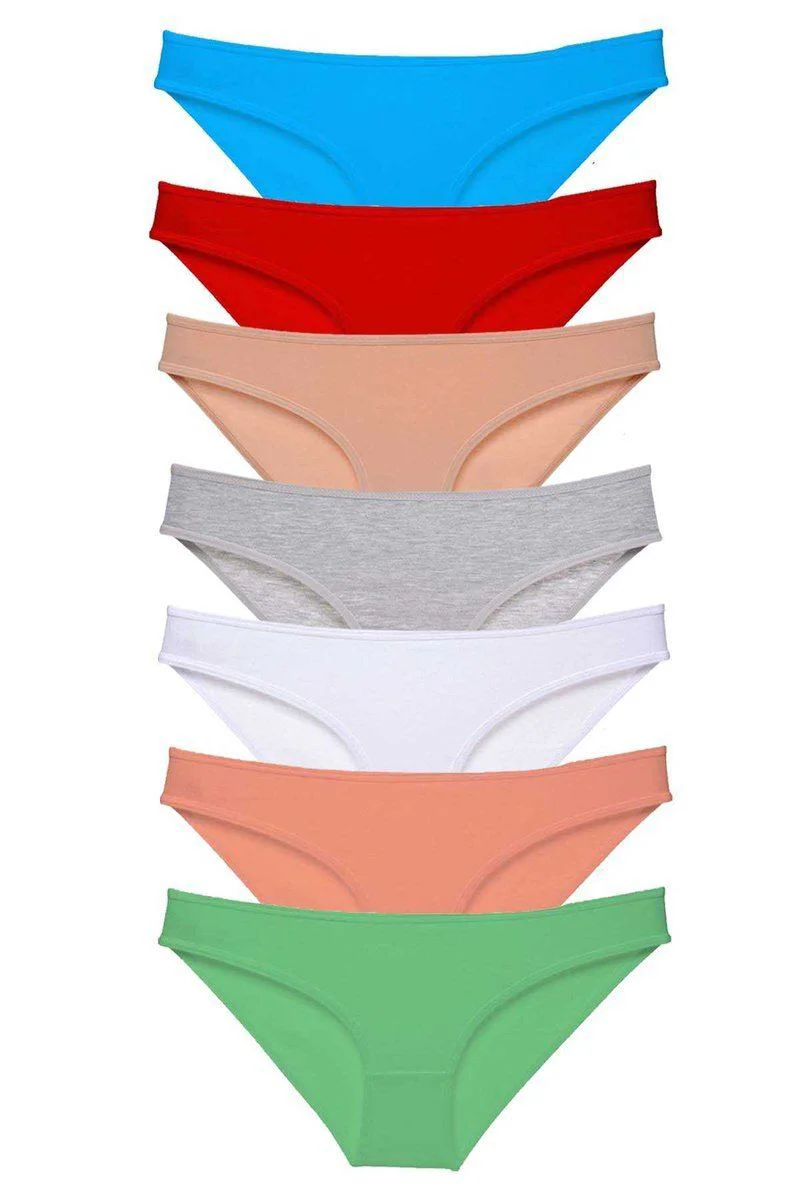 7 Adet Süper Eko Set Likralı Kadın Slip Külot - Pamuklu Günlük İç Çamaşırı Seti Fiyatı, Yorumları ve Özellikleri