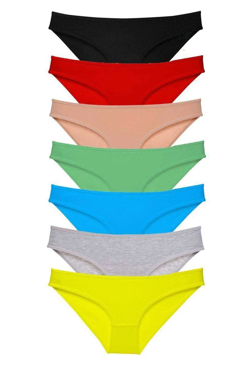 7 Adet Süper Eko Set Likralı Kadın Slip Külot - Pamuklu Rahat İç Çamaşırı Fiyatı, Yorumları ve Özellikleri