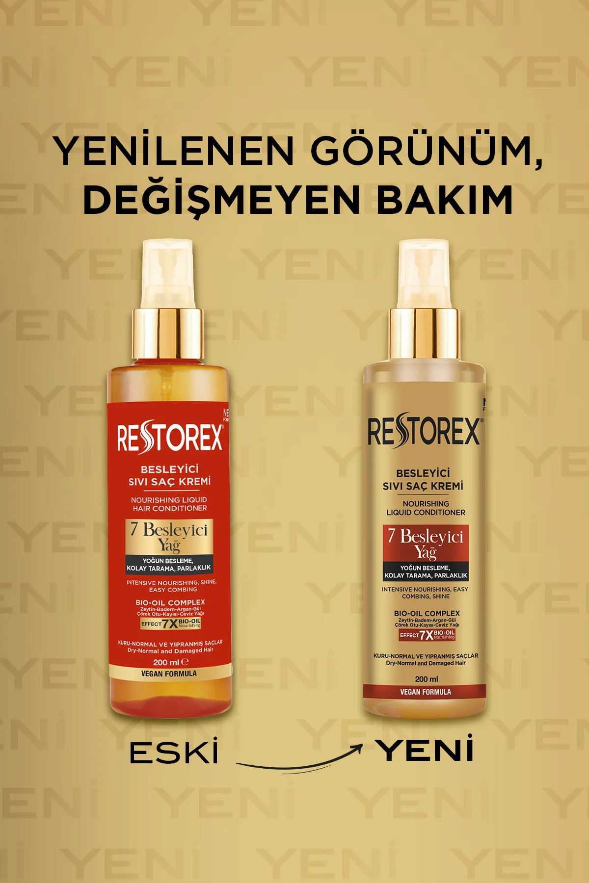 7 Besleyici Yağ Sıvı Saç Kremi 200 Ml - Parlaklık ve İpeksi Yumuşaklık - Kuru ve Yıpranmış Saçlar