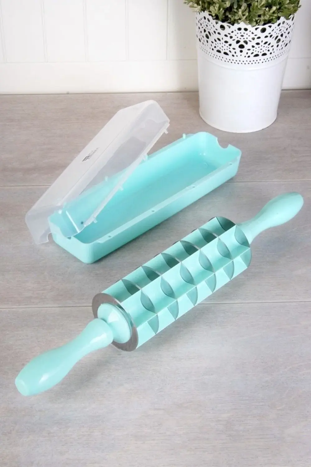 Hauspro 7 Bıçaklı Best Mantı Merdane Kesme Aparatı Mantımatik