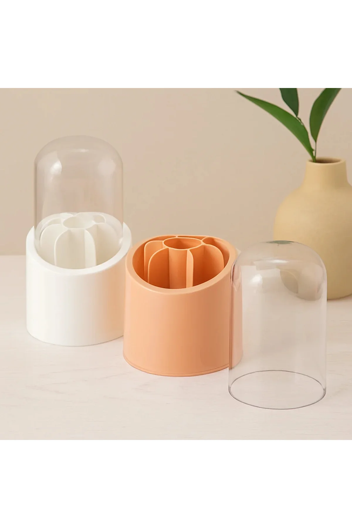 7 Bölmeli Kapsül Organizer (Plastik Hazne, Mika Kapak)