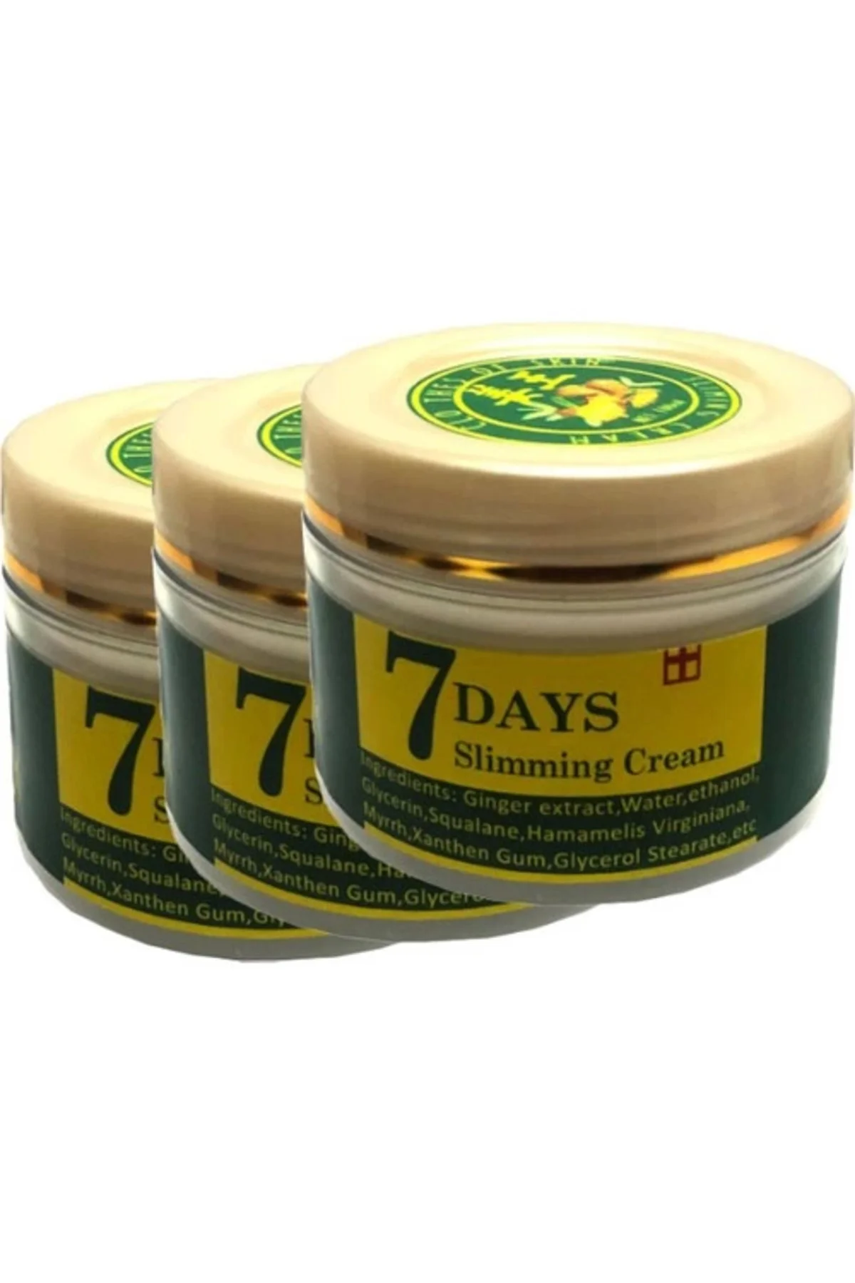 7 Days Ginger Miracle Slimming Cream - Zayıflama Kremi 3'lü Set 100 ml Fiyatı, Yorumları ve Özellikleri