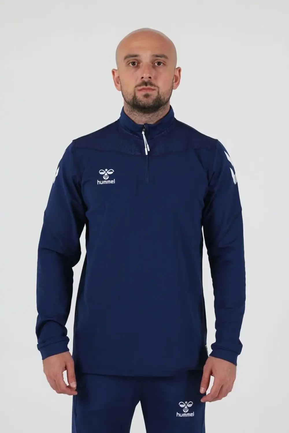 (7 Farklı Renk) Oregon Yarım Fermuar EŞOFMAN ÜSTÜ-Lacivert - 3XL