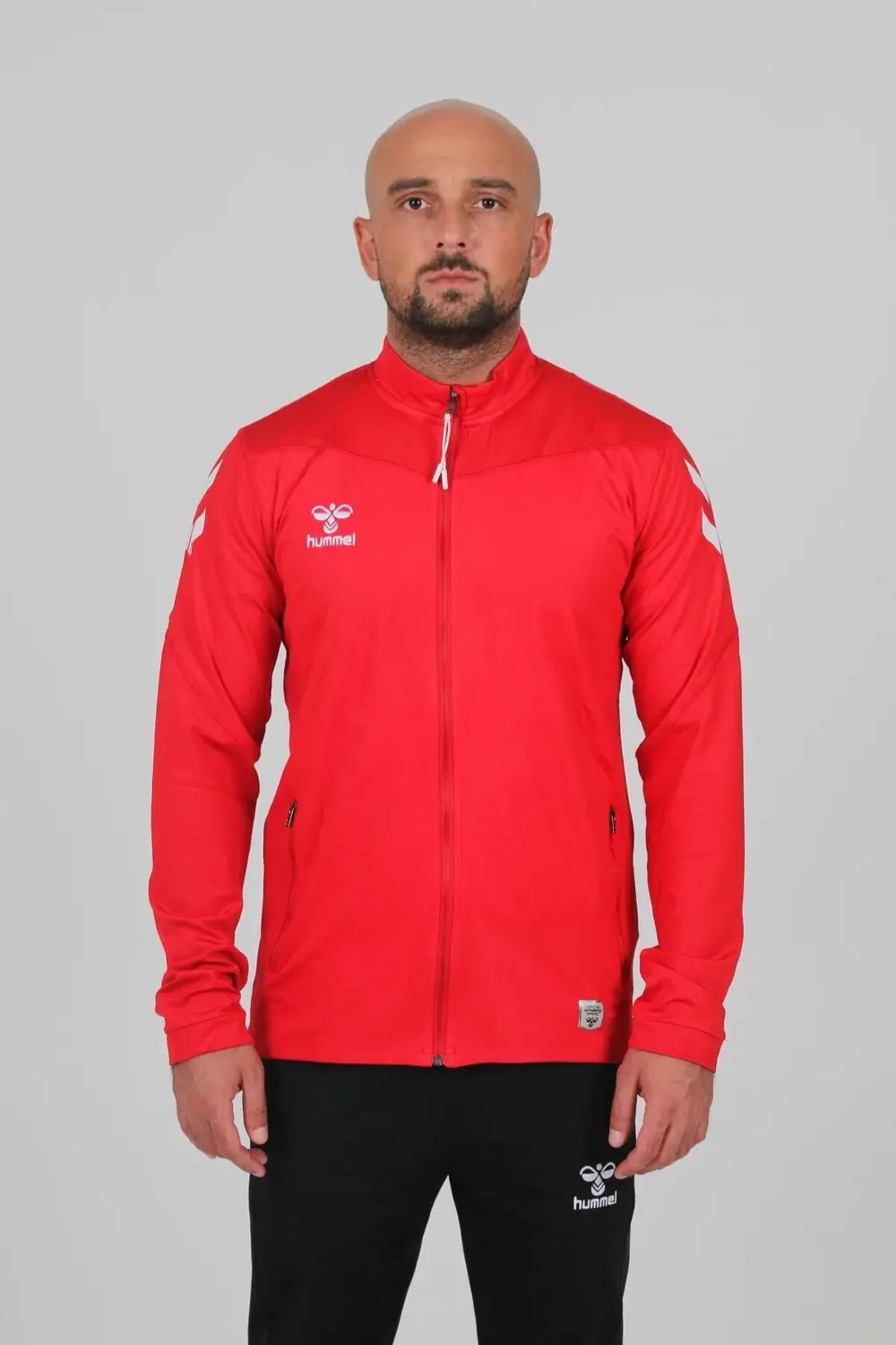 (7 FARKLI RENK) Oregon Zip Jacket Kamp Eşofman Üstü-kırmızı