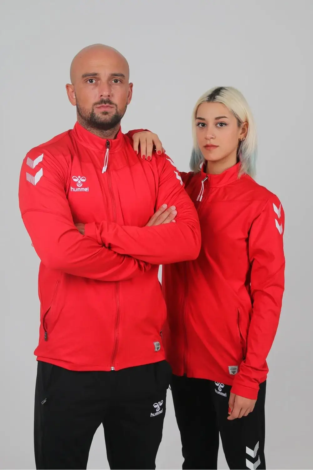 (7 FARKLI RENK) Oregon Zip Jacket Kamp Eşofman Üstü-kırmızı