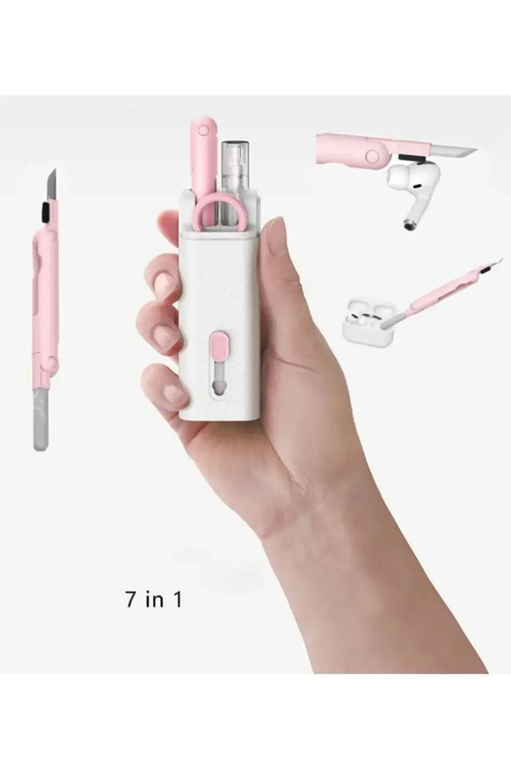 7 In 1 Çok Fonksiyonlu Bilgisayar, Laptop, Klavye, Telefon, Kulak