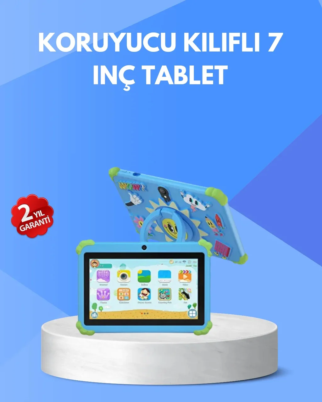 7 İnç Android Tablet Wifi Bluetooth Ve Çift Kamera Destekli Diğer