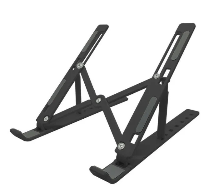 7 Kademeli Ayarlı Katlanabilir Laptop Tablet Standı Siyah 7 Kademeli Ayarlı Katlanabilir Laptop Tablet Standı Siyah