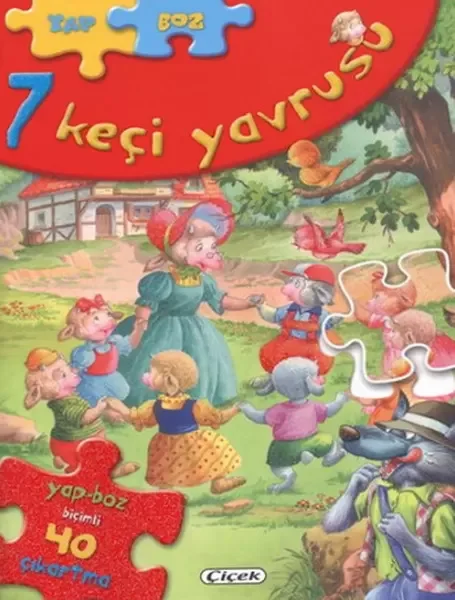 7 Keçi Yavrusu Yap-Boz Çıkartmalı Masallar 1 Fiyatı, Yorumları ve Özellikleri