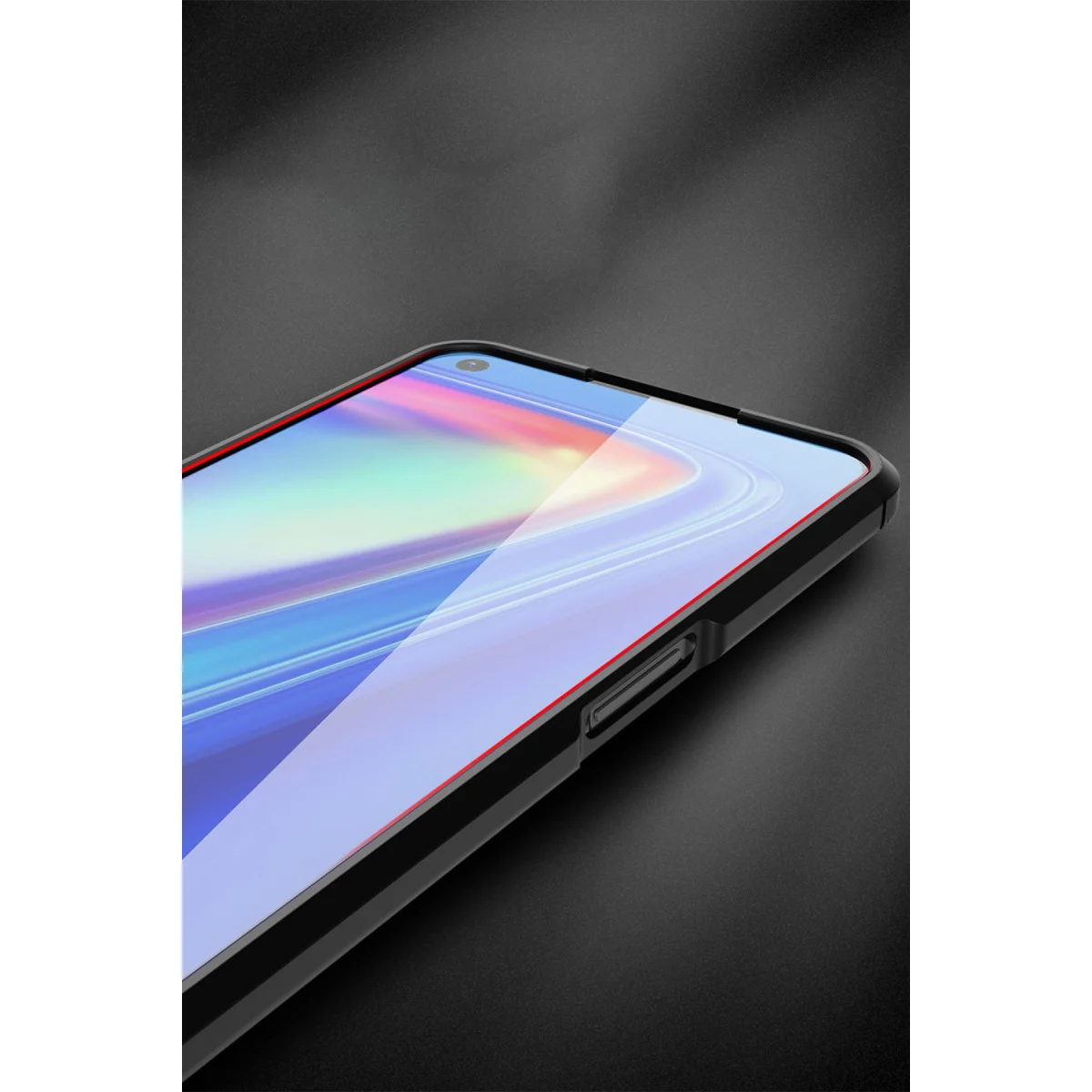 7 Kılıf Auto Focus Kırmızı – TPU Deri Dokulu ve Ultra Hafif Güvenli Koruma