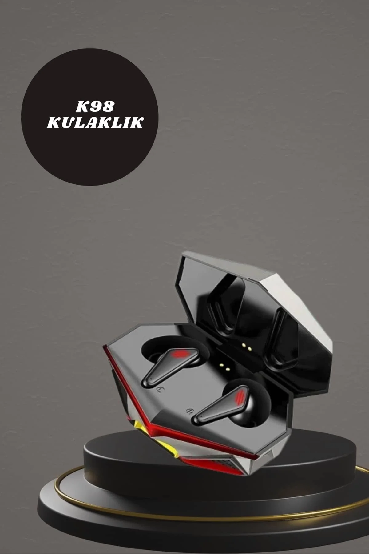 7 Kordonlu Akıllı Saat Ve Oyuncu Kulaklığı Bluetooth Bağlantılı A