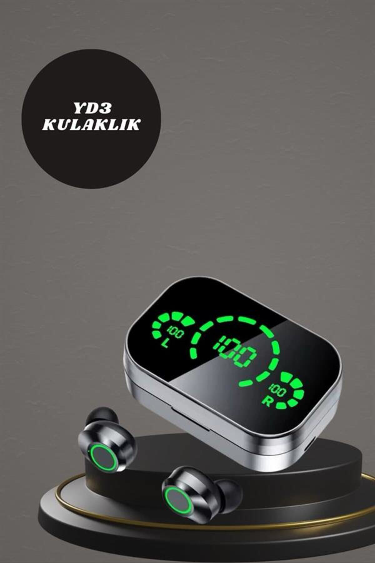 7 Kordonlu Akıllı Saat Ve Aynalı Bluetooth Kulaklık Powerbank Dij
