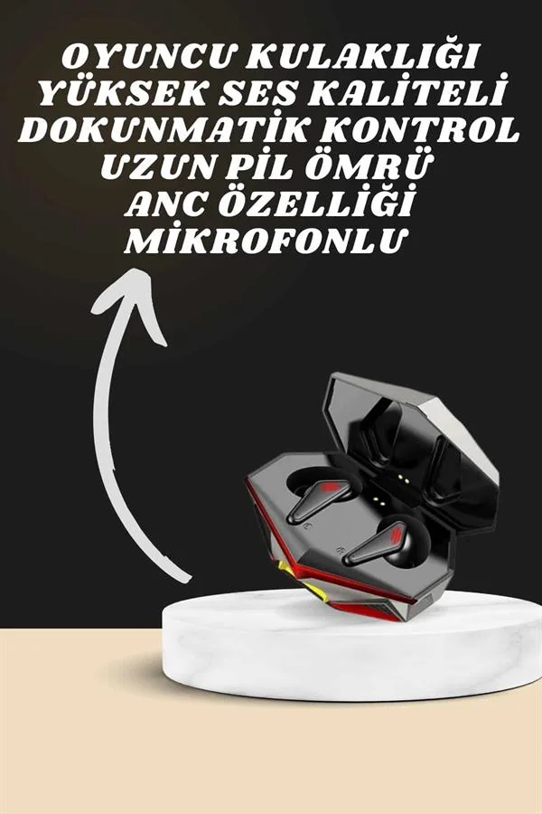 7 Kordonlu Akıllı Saat Ve Oyuncu Kulaklığı Bluetooth Bağlantılı A