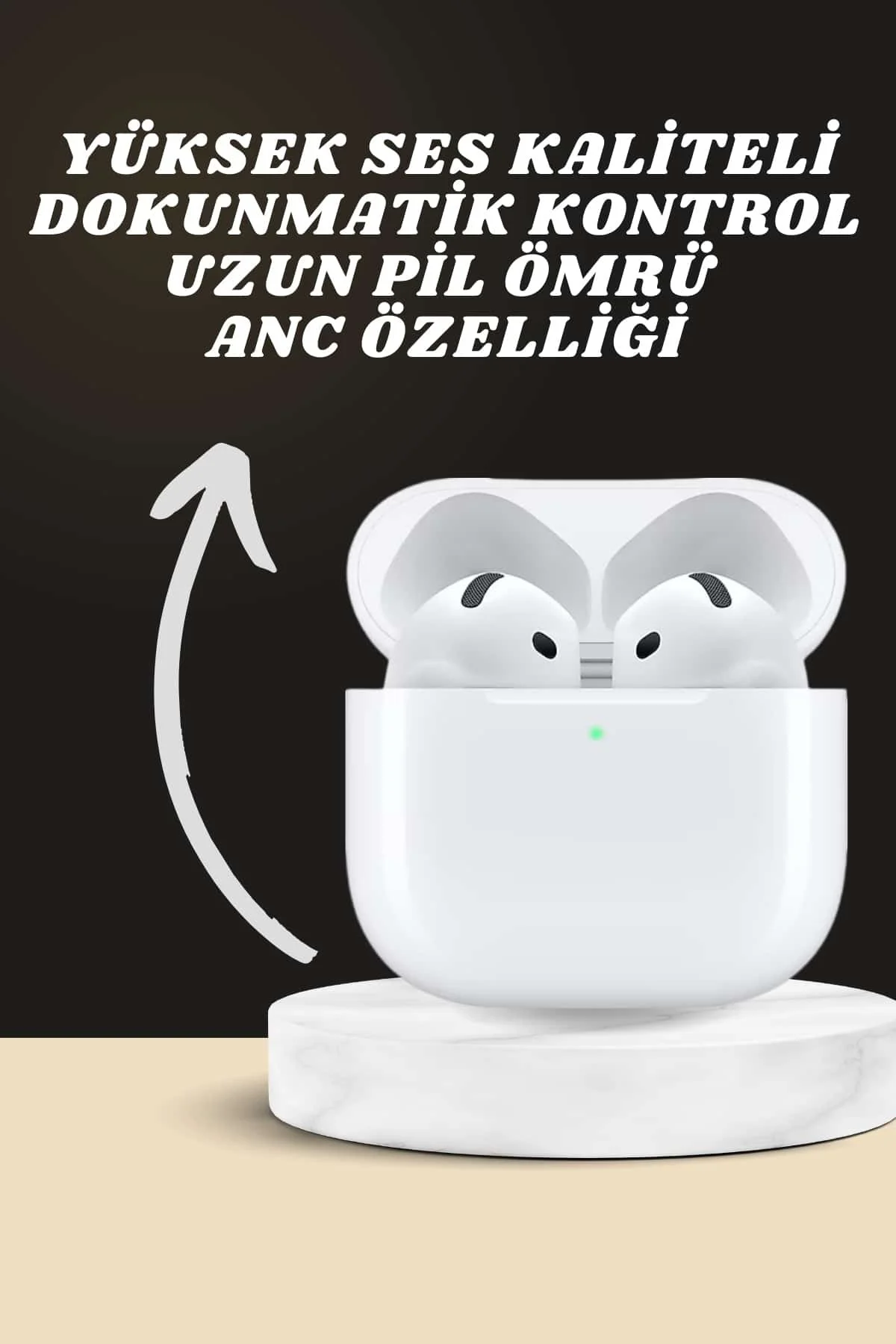 7 Kordonlu Akıllı Saat Ve Yeni Nesil Kulaklık Dokunmatik Ekran An