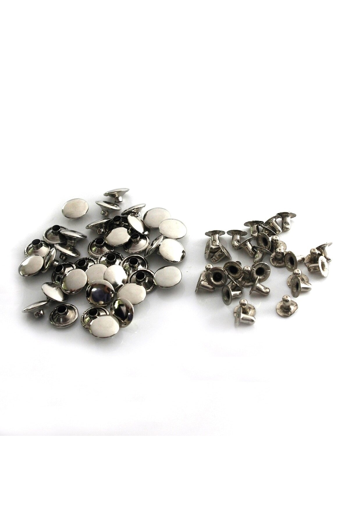 Tuhafiyecimiz 7 Mm Perçin, Rivet, Toruk 33 No 100Adet (Leathercraft, Deri Hobi)