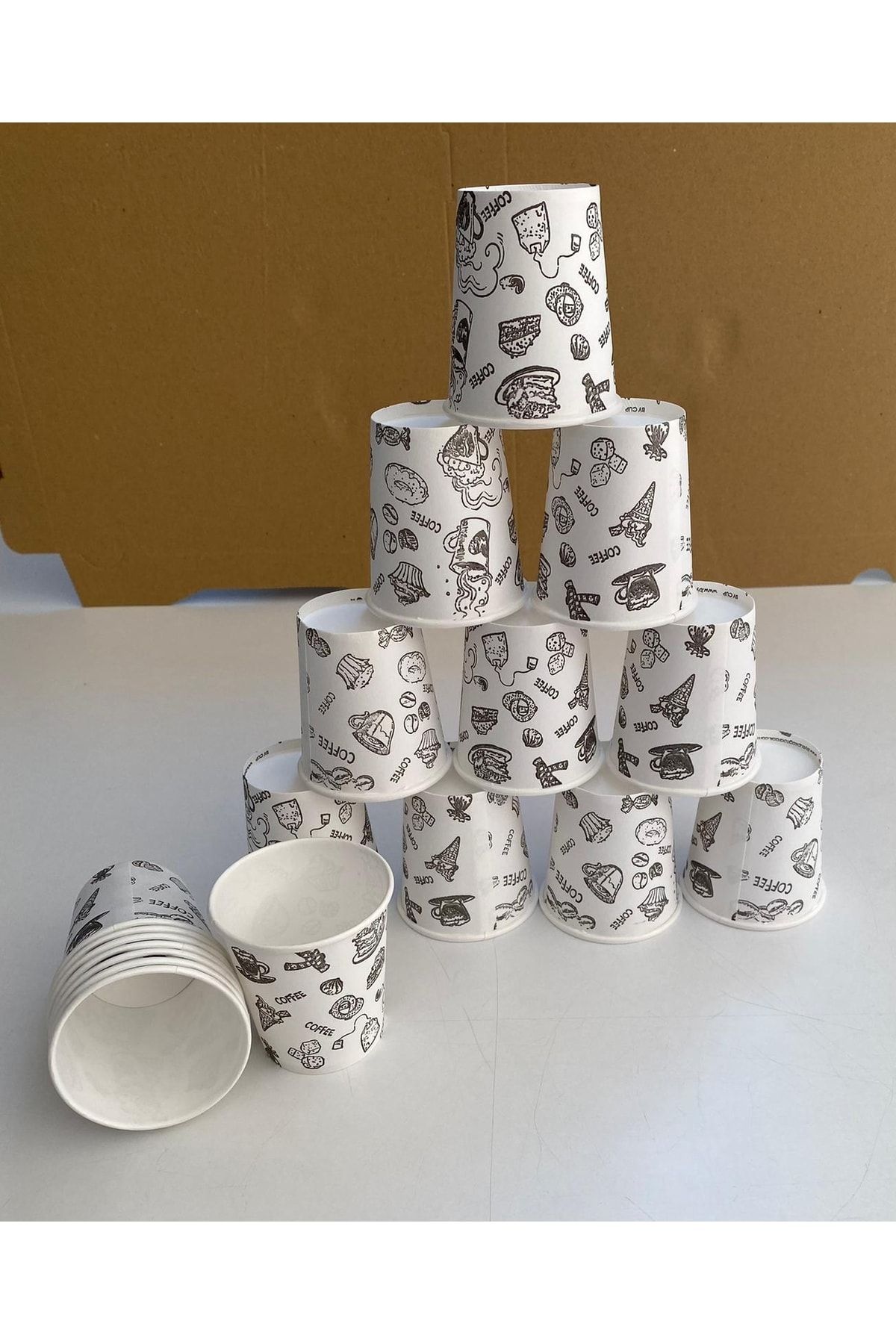 Bycup 7 Oz Karton Bardak 3000 Adet Koli
