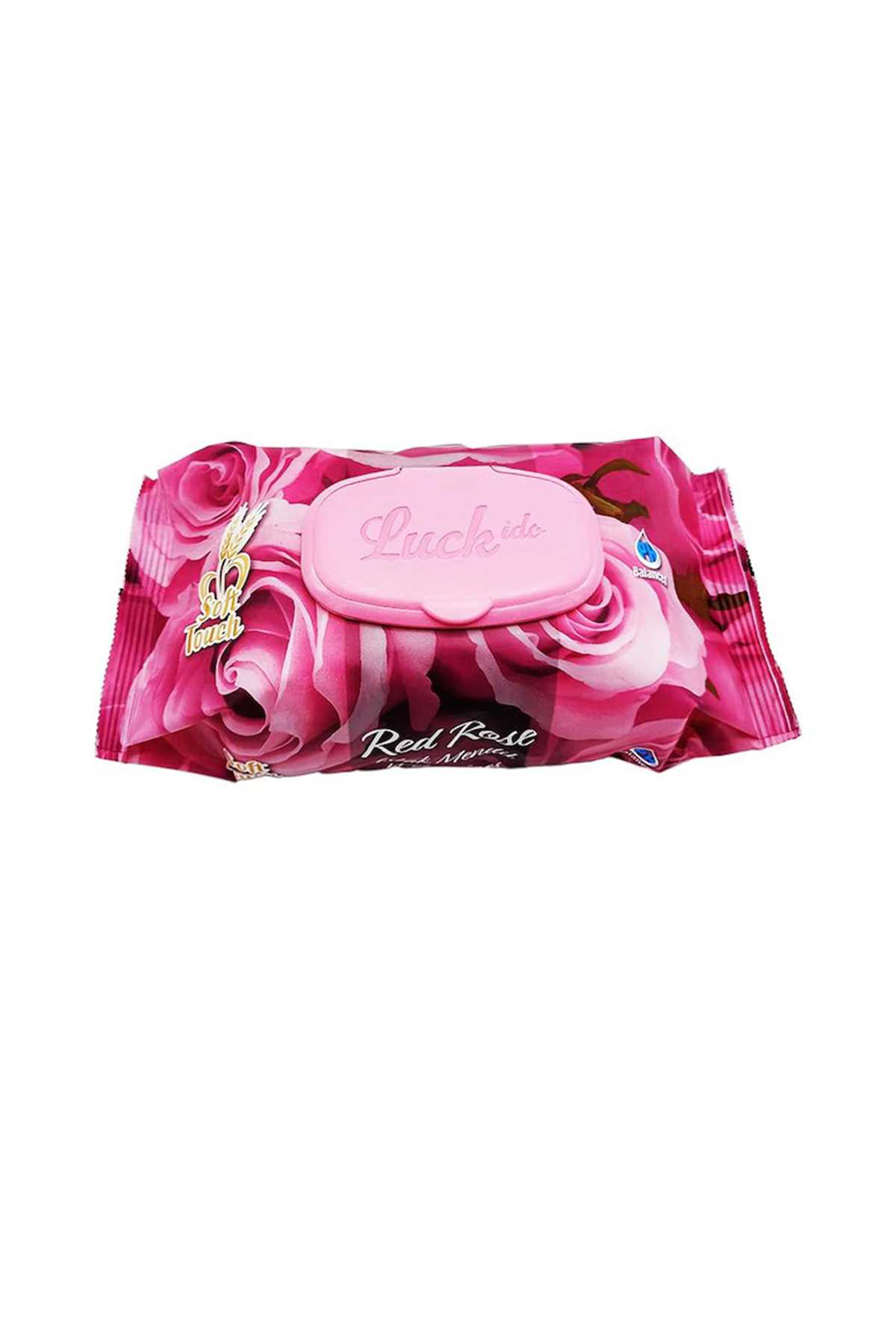 Just Cheap Store 7 Paket Red Rose İslak Havlu Mendil 90 Adet Kapakli Gül Kokulu