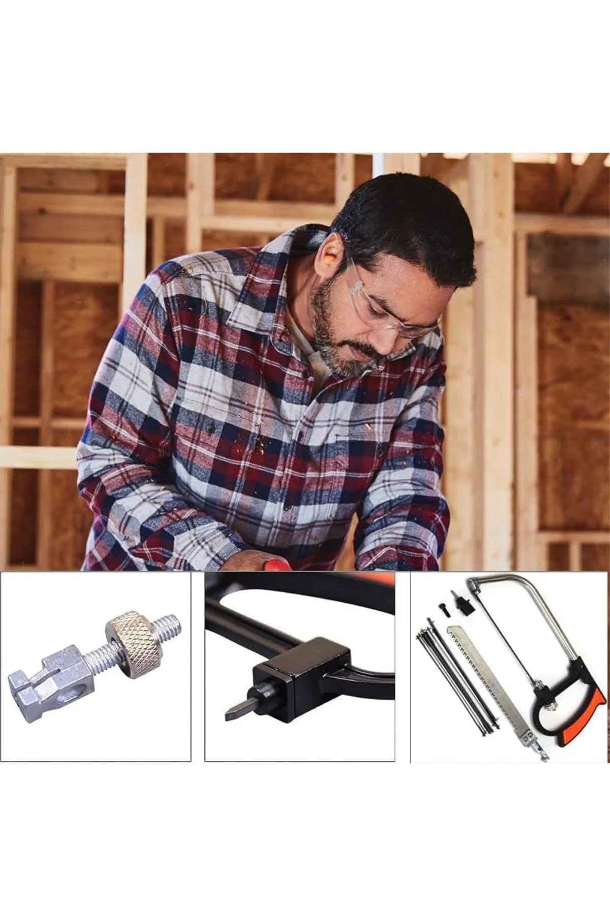 7 Parça Çok Amaçlı Kıl Testere Seti – Metal, Ahşap, PVC ve Plasti